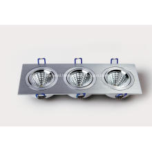 MR16 Three light LED Ceilinglight Beam angle 35' Die-Casting Aluminum IP20 Heatsink Ra80 AC100-260V